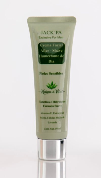 Crema Facial After-Shave Hidratante de Día Pieles Sensibles de Jack´Pa Natura & Vital
